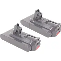 PowerSmart 2 stuks V11 accu voor stofzuiger, geschikt voor DYSON V15 Detect Absolute Extra, DYSON V15 Detect Absolute Extra, 3600mAh (25,2 V)