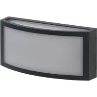 Osram Wandlamp buiten ENDURA CLASSIC CUADRA, dimbaar, alu / grijs / zink, Aluminium, Modern, Wandlamp buiten
