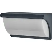 Osram Wandlamp buiten ENDURA CLASSIC ANGELA, dimbaar, alu / grijs / zink, Aluminium, Modern, Wandlamp buiten