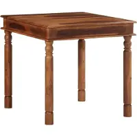 Syfax Eettafel 80x80x77 cm massief acaciahout