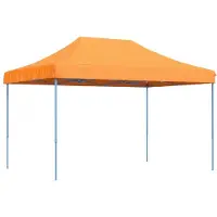 Syfax Partytent inklapbaar pop-up 410x279x315 cm oranje