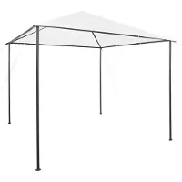 The Living Store De Living Store paviljoen, afmetingen 3x3x2,9 meter, wit, 180 g/m²
