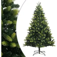 Syfax Kunstkerstboom met scharnieren en standaard 210 cm