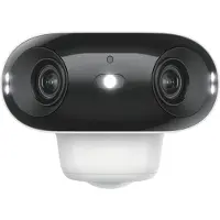 Reolink Argus 4 Pro, 4K 8MP bewakingscamera voor buiten, met accu, ColorX nachtzicht, 180° groothoeklens, 2,4/5GHz Wi-Fi 6, PIR- en AI-detectie, IP66-bescherming
