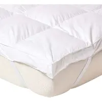 Homescapes - Matrastopper met 100% ganzenveren vulling - 135x190 cm