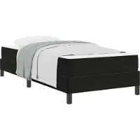 Syfax Boxspringbed met matras Zwart 80 x 220 cm Stof