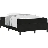 vidaXL Bedframe Zwart 120 x 190 cm Stof