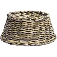 Spetebo Kerstboomversiering van wilg - 60 cm - naturel (licht)