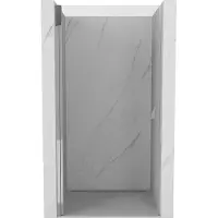 Mexen Mist-B scharnierde douchedeur 50 , transparant, chroom - 8A2-050-000-01-00