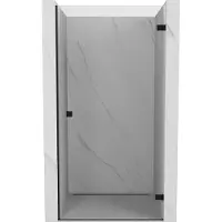 Mexen Lunar-B scharnierdeur douche rechts 70 , transparant, zwart - 832-070-000-70-00-P
