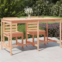Prolenta Maison Exclusive - Tuintafel 203,5x90x110 cm, massief Douglasiehout