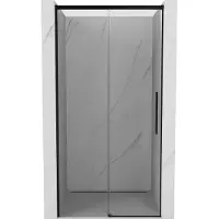 Mexen Rox schuifdouchedeur 105 , transparant, zwart - 8C2-105-000-70-00
