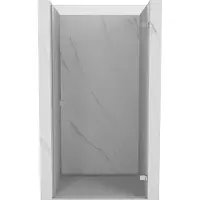 Mexen Lunar-B scharnierende douchedeur rechts 95 , transparant, chroom - 832-095-000-01-00-P