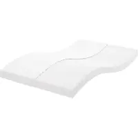 Syfax Schuimmatras 7 zones hardheid 20 ILD 140x210 cm wit
