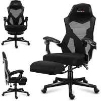 Huzaro Combat 3.1 Carbon Gamingstoel - Ergonomische Game Stoel met Verstelbare Functies - Comfort - Zwart