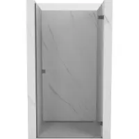 Mexen Lunar-B schuifdeur voor douche, rechts 45 , transparant, kanonnen metaal - 832-045-000-95-00-P