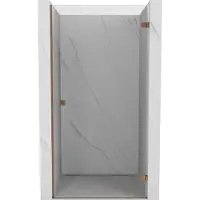 Mexen Lunar-B draaideur voor douche rechts 90 , transparant, roségoud - 832-090-000-60-00-P