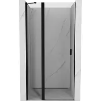 Mexen Mist draaideur douche 100 , transparant, zwart - 8A4-100-000-70-00