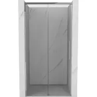 Mexen Rox schuifbare douchedeur 125 , transparant, chroom - 8C2-125-000-01-00