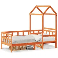 Prolenta Maison Exclusive - Vloerkleed, wassen bruin, 80 x 200 cm, massief grenenhout