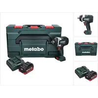 Metabo SSW 18 LTX 800 BL accu-slagmoersleutel 18 V 800 Nm 1/2" borstelloos + 1x accu 8,0 Ah + oplader + metaBOX