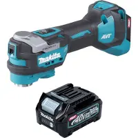 Makita TM 001 GD1 Snoerloos multifunctioneel gereedschap 40 V max. Starlock Max borstelloos + 1x oplaadbare accu 2,5 Ah - zonder oplader