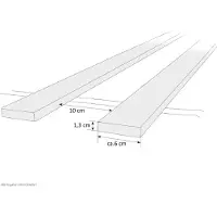 Homestyle4u lattenbodem - 180x200 cm - Massief grenenhout