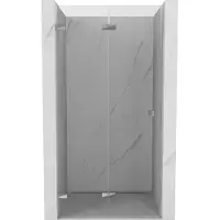 Mexen Lunar-F douchedeur vouwbaar links 80 , transparant, chroom - 836-080-000-01-00-L