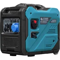 Könner&Sohnen KS 6000iE S, 5000 W, 230 V, 11 liter, benzine, 1,6 liter per uur, handmatig/elektronisch
