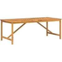 Syfax Tuintafel 200x90x74 cm massief acaciahout