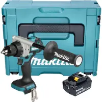 Makita DDF 492 G1J accuboormachine 18 V 141 Nm borstelloos + 1x accu 6,0 Ah + Makpac - zonder oplader