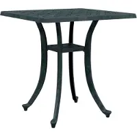 Syfax Tuintafel 53x53x53 cm gietaluminium groen