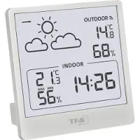 TFA-Dostmann Funk-Wetterstation CLEO 35.1176.02 Draadloos weerstation Verwachting voor 12 tot 24 uur Aantal sensoren max.: 1 stuk(s)