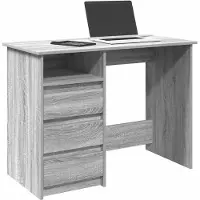 Prolenta Maison Exclusive - Bureau, grijs Sonoma, 102x50x75 cm, houtvezel