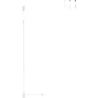 LUCE Design Standaardlamp met verstelbare LED-hanglamp, model Gravity - Wit