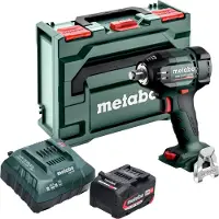 Metabo SSW 18 LTX 550 BL accu-slagmoersleutel 18 V 550 Nm borstelloos + 1x accu 4,0 Ah + lader + metaBOX