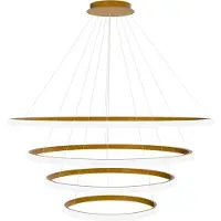 Toolight Lhj010-cp4 Brush Gold Hanglamp