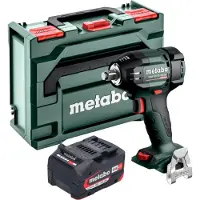 Metabo SSW 18 LTX 550 BL accu-slagmoersleutel 18 V 550 Nm borstelloos + 1x accu 4,0 Ah + metaBOX - zonder oplader