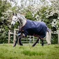 Horseware Original Turnout Lite met beenuitsparingen 100g-Navy-130-183
