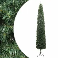Prolenta Maison Exclusive - Slanke kerstboom met voet, 300 cm, PVC