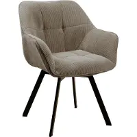 CLP Eetkamerstoel Jordi Cord - grijs