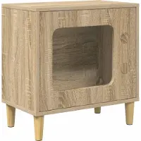Syfax Kattenhuis Sonoma 51 x 30 x 52 cm Bewerkt hout