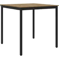 vidaXL Staande Bartafel Bewerkt hout