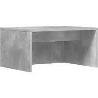 Syfax Wandbureau met opslag Beton Grijs 60 x 45 x 30 cm Bewerkt hout