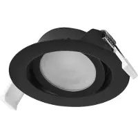 Osram HOMELIGHTING 4099854595769 Plafondspot, LED-plafondspot LED LED vast ingebouwd Zwart