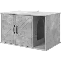 Syfax Kattenhuis Beton 85 x 55 x 50 cm Bewerkt hout