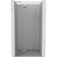 Mexen Lunar scharnierende douchedeur links 70 , transparant, chroom - 834-070-000-01-00-L