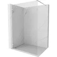 Mexen Lunar douchescherm Walk-in links 90 x 200 , transparant 8 mm, chroom - 830-090-000-01-00-L