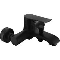 Mexen Pecos badkraan, zwart - 72730-70