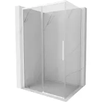 Mexen Rox schuifdouchecabine 150 x 75 , transparant, wit - 8C2-150-075-20-00